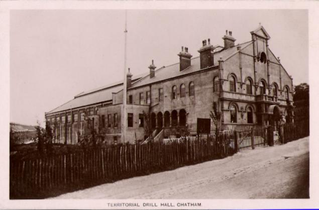 Chatham Drill Hall - Click to go to next postcard - Chorley